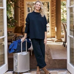 Frank & Eileen Aspen Travel Set, Royal Navy Size Small - Brand New